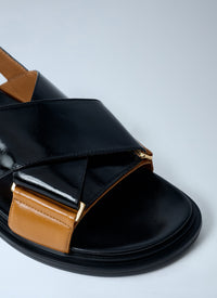 Marni Women Fussbett Leather Sandals