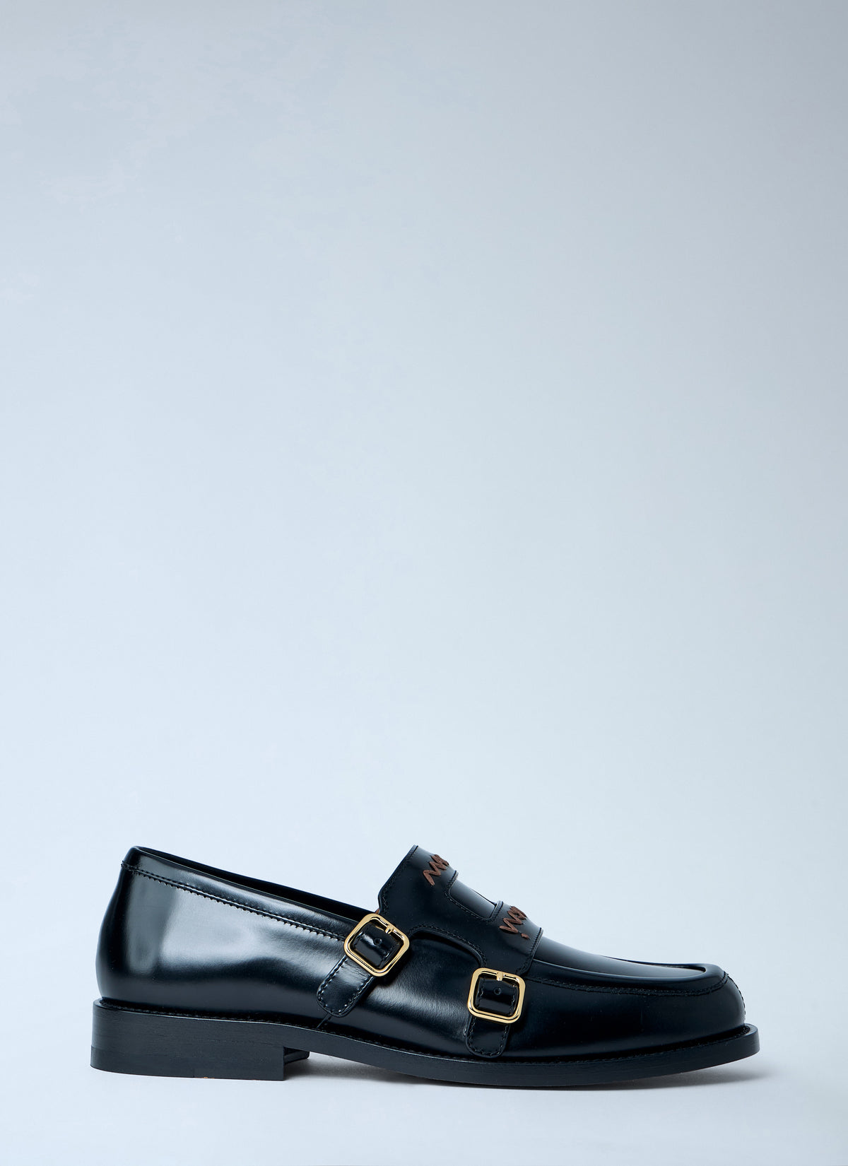 Marni Women Double Monk Strap Loafers