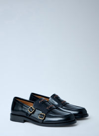 Marni Women Double Monk Strap Loafers