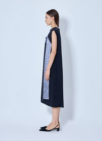 Marni Marni Women Sleeveless Midi Dress With Satin Detail