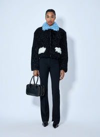 Marni Women Curly Shearling Jacket