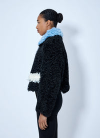 Marni Women Curly Shearling Jacket
