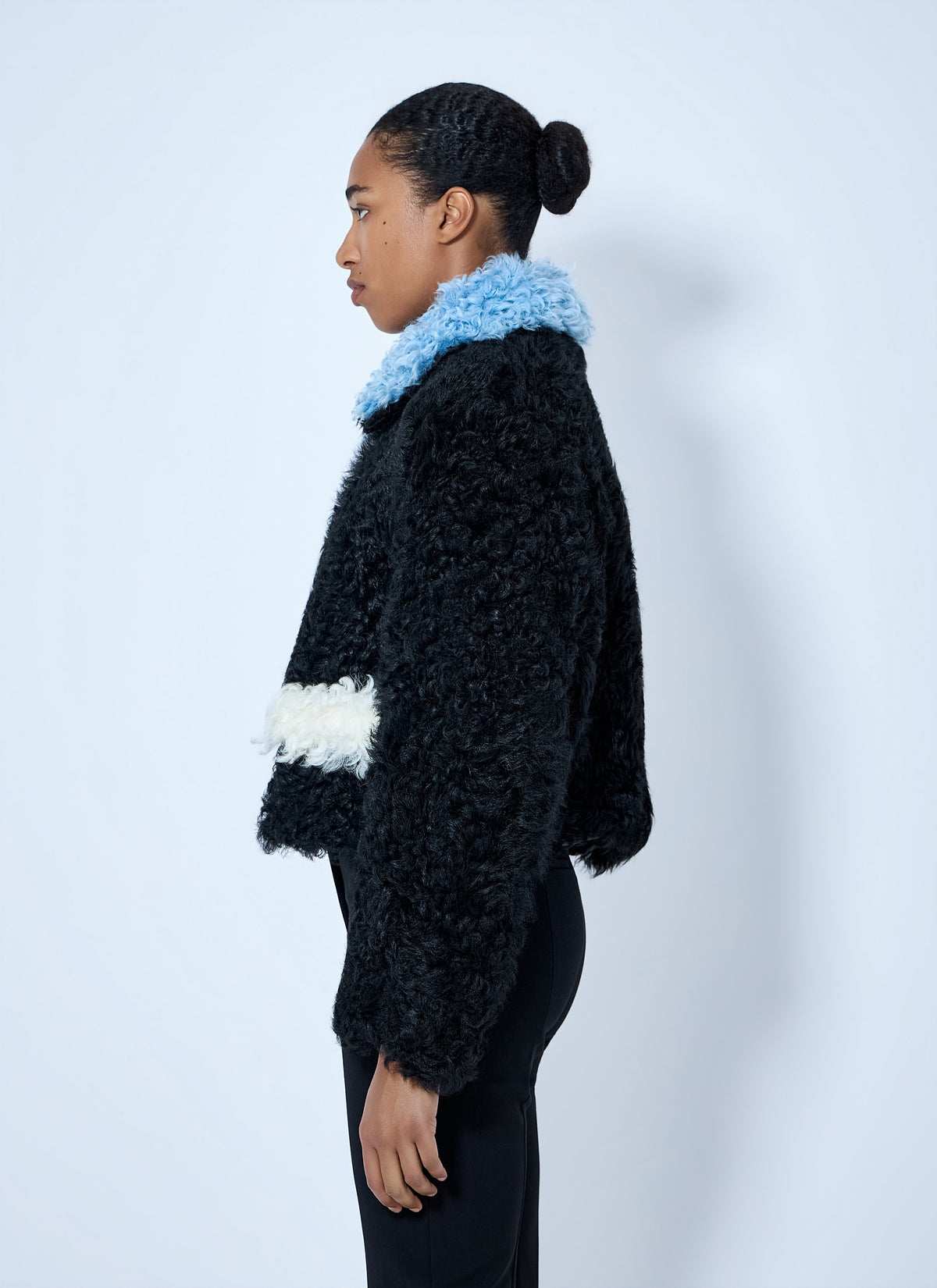 Marni Women Curly Shearling Jacket