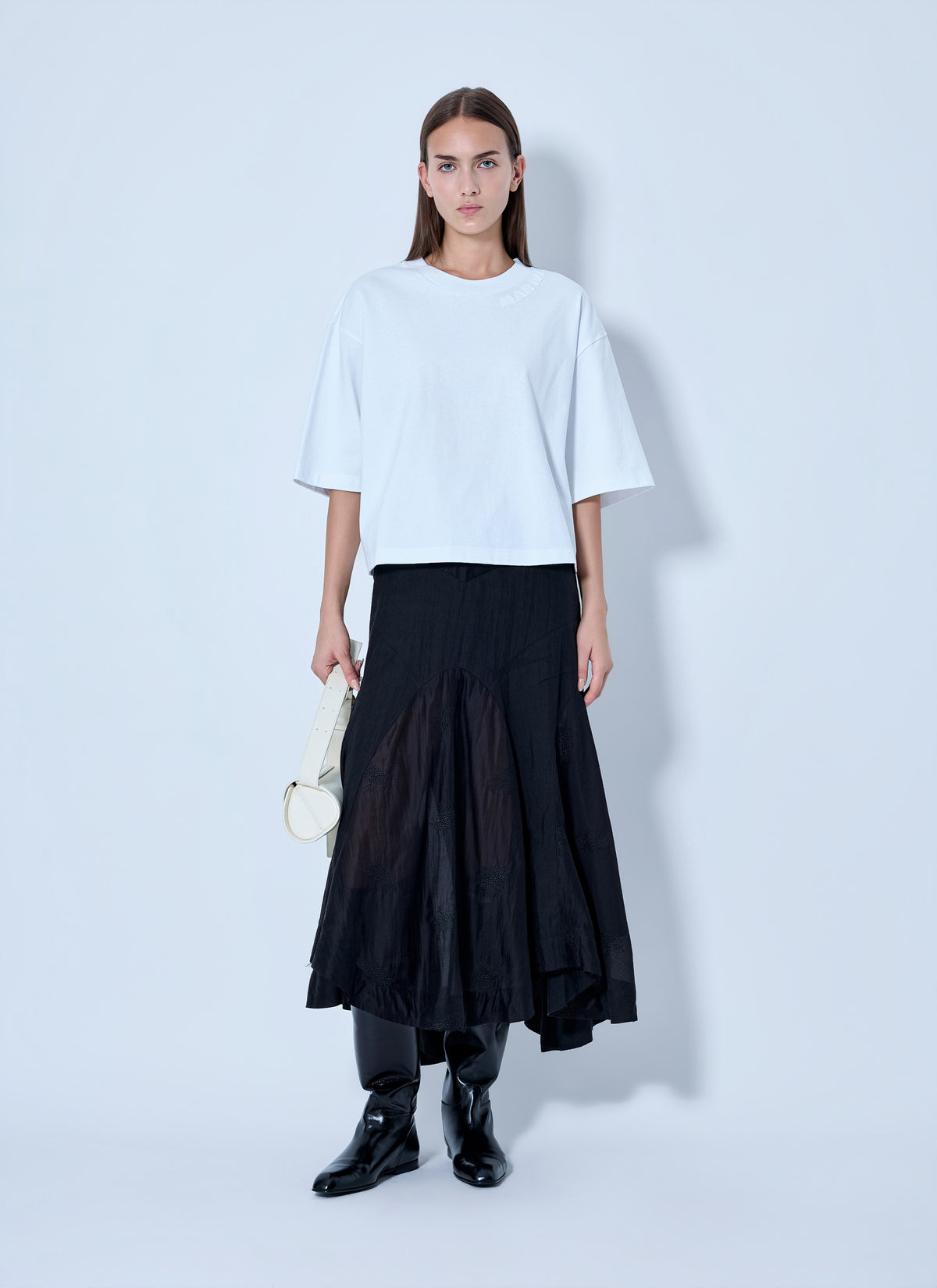 Marni Women Oversized Cotton T-Shirt