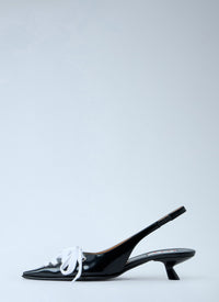 Marni Women Slingback Kitten Heel Pumps