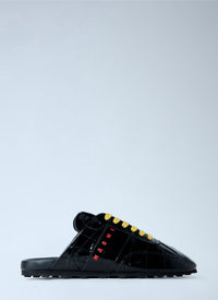 Marni Women Laced Leather Mules
