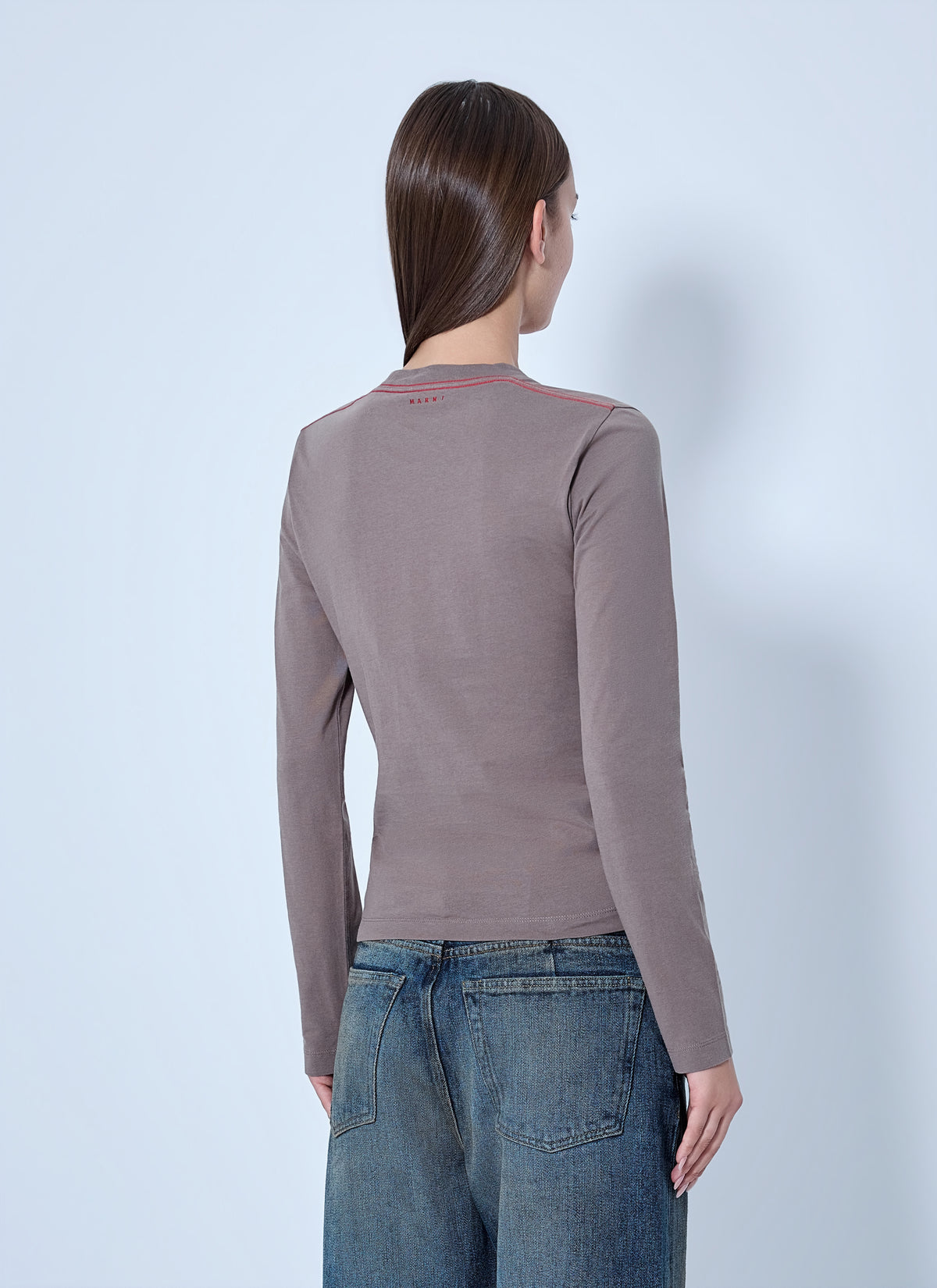Marni Women Cut-Out Detail Long Sleeve Top