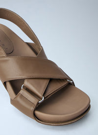 Marni Women Leather Slingback Sandals