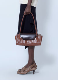 Marni Women Trunkette Leather Shoulder Bag