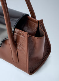 Marni Women Trunkette Leather Shoulder Bag
