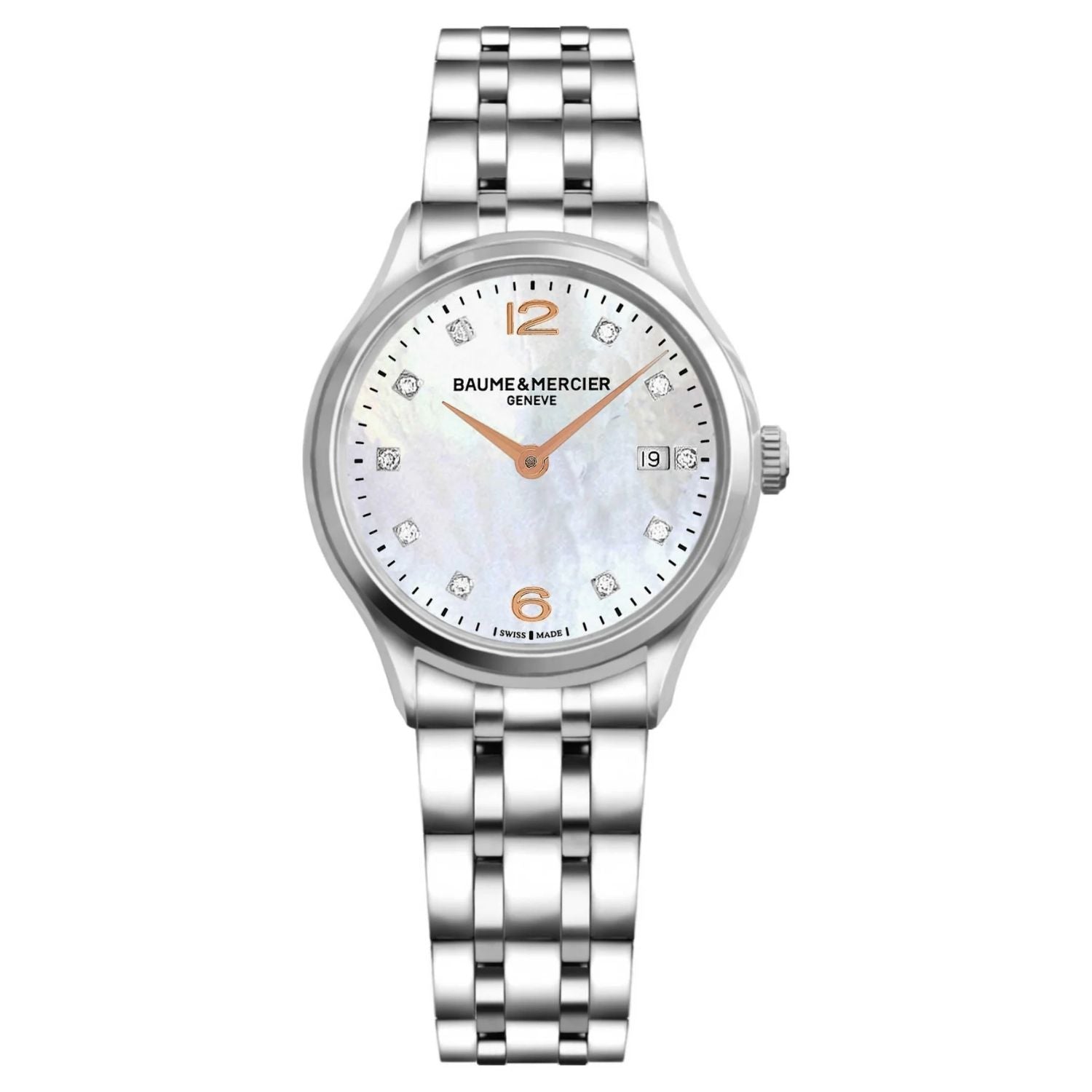 Baume & Mercier Baume & Mercier Women's Classic White Dial Watch - MOA10176
