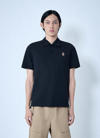 Moncler Grenoble Men Embroidered Logo Polo Shirt