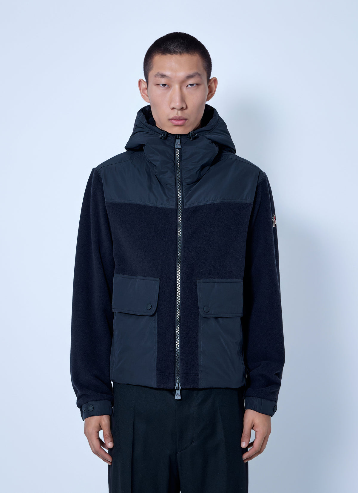 Moncler Grenoble Men Polartec® Zip-Up Hoodie