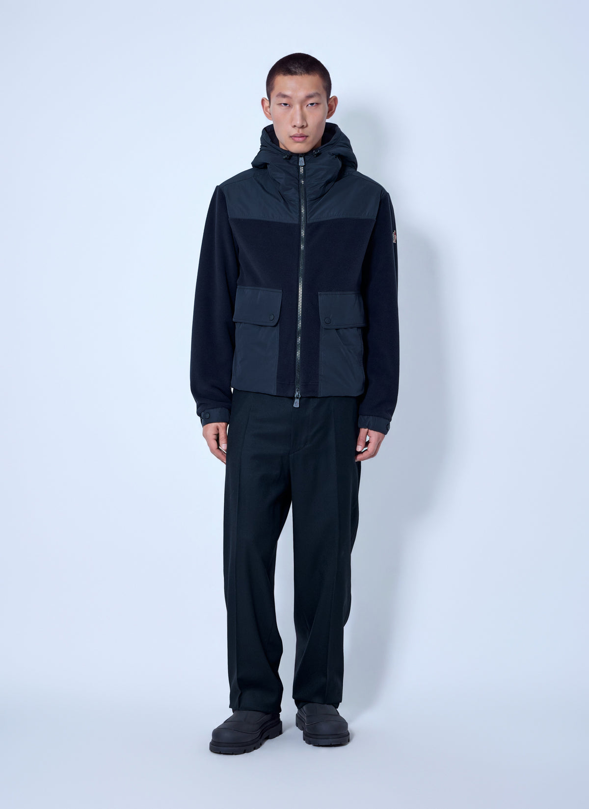 Moncler Grenoble Men Polartec® Zip-Up Hoodie