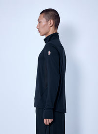 Moncler Grenoble Men Knit Half-Zip Polo Neck