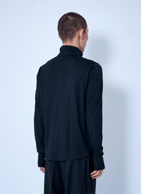 Moncler Grenoble Men Knit Half-Zip Polo Neck