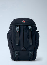 Moncler Grenoble Men Leather-Trim Backpack
