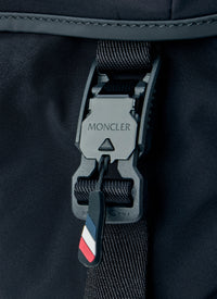 Moncler Grenoble Men Leather-Trim Backpack