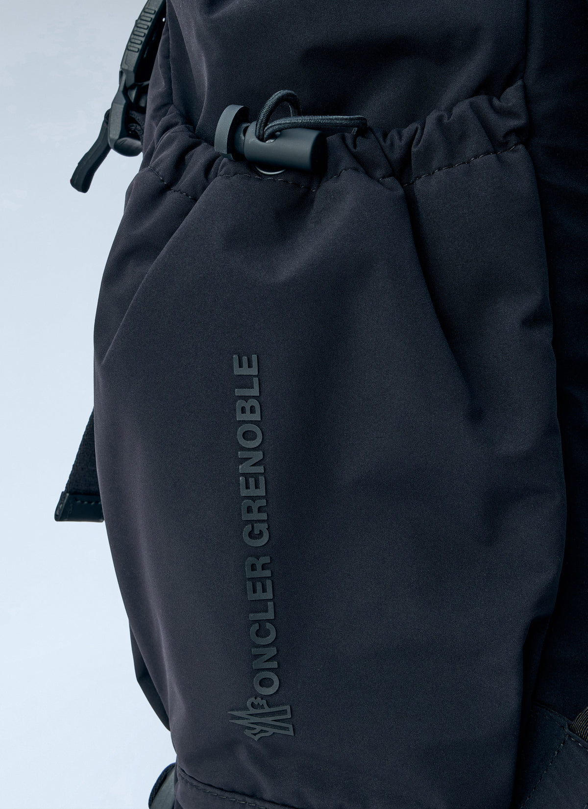 Moncler Grenoble Men Leather-Trim Backpack