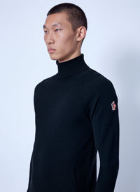 Moncler Grenoble Men Wool Blend Polo Neck Jumper