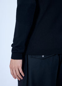 Moncler Grenoble Men Wool Blend Polo Neck Jumper