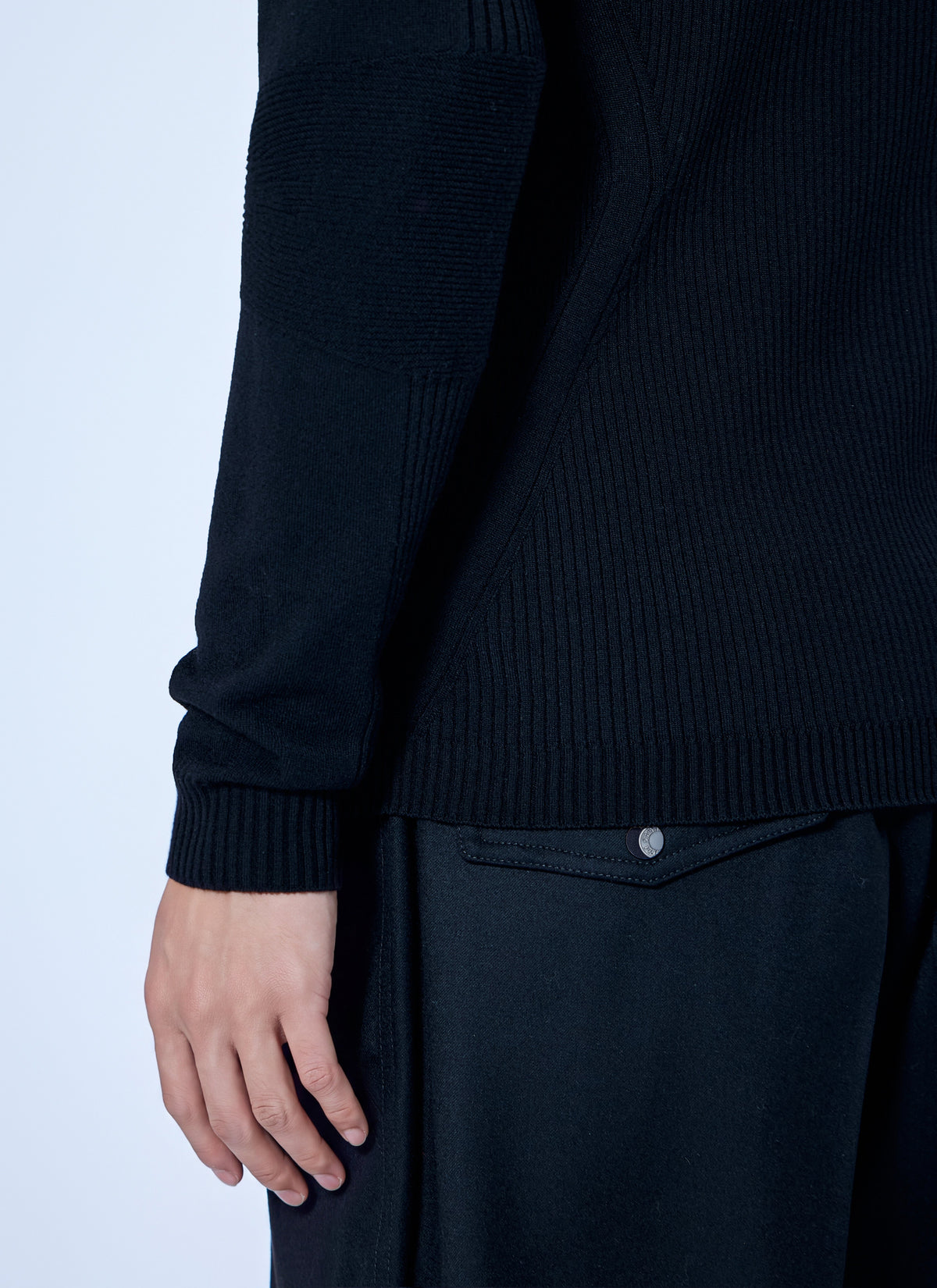 Moncler Grenoble Men Wool Blend Polo Neck Jumper
