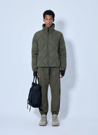 Moncler Grenoble Men Bramans Diamond Quilted Short Down Jacket