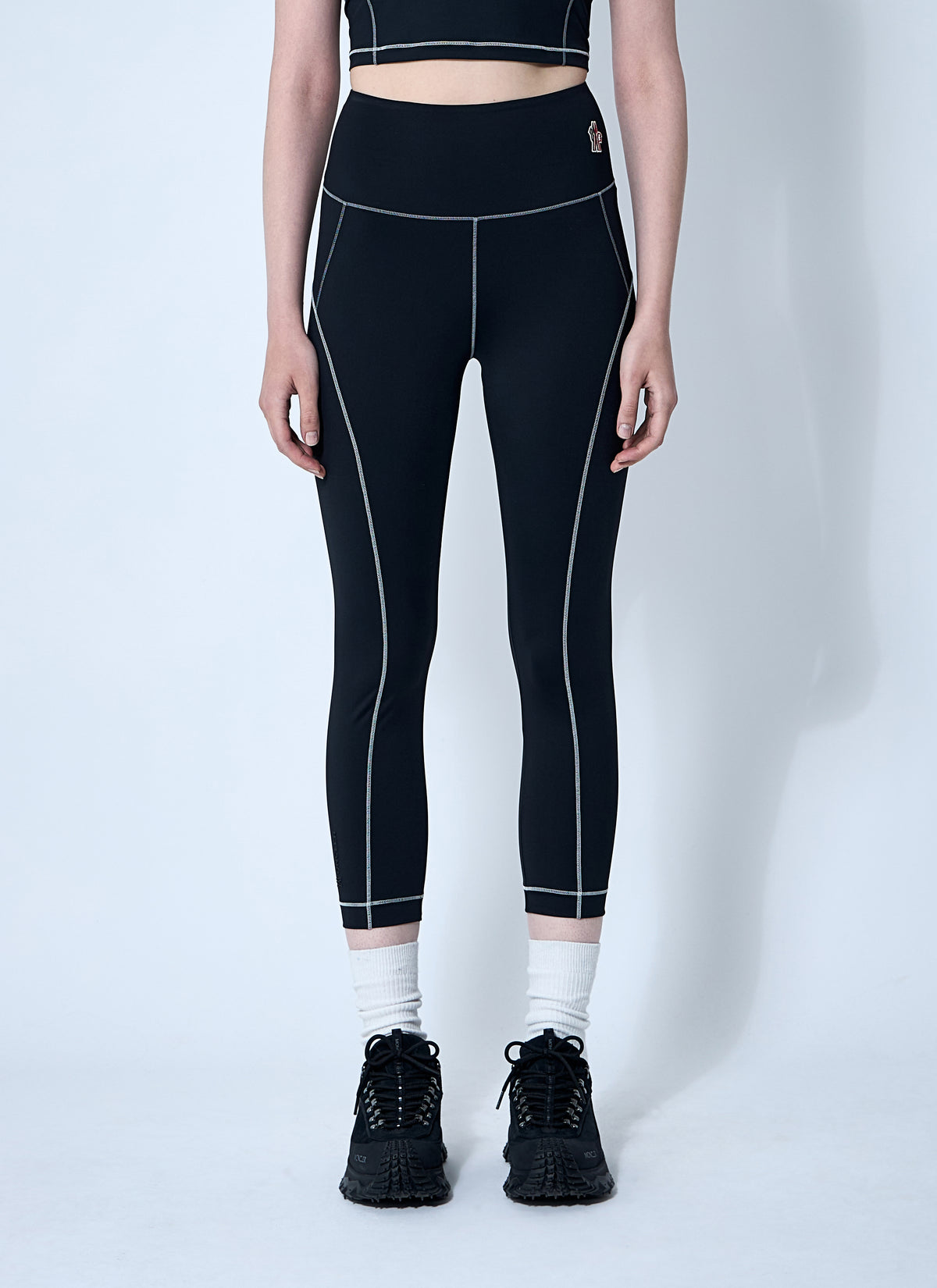 Moncler Grenoble Moncler Grenoble Women Logo Patch Leggings