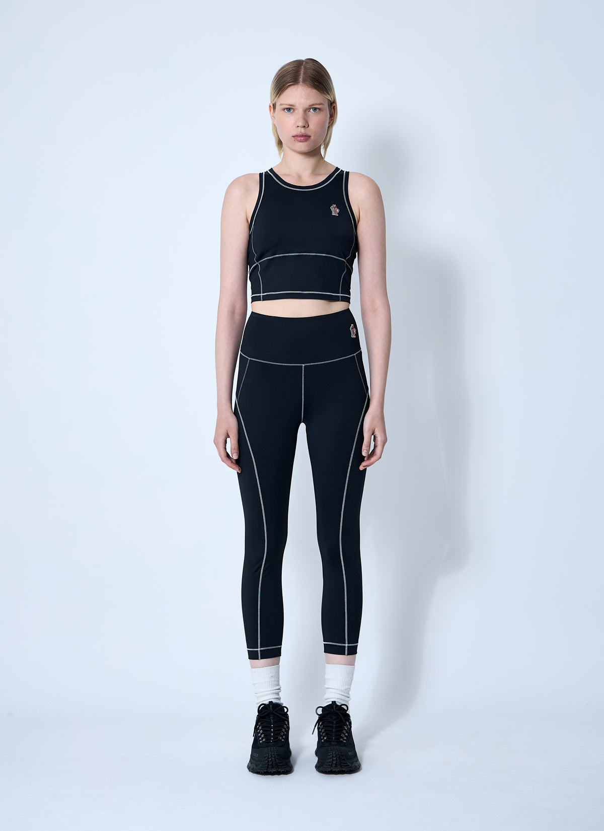Moncler Grenoble Moncler Grenoble Women Logo Patch Leggings