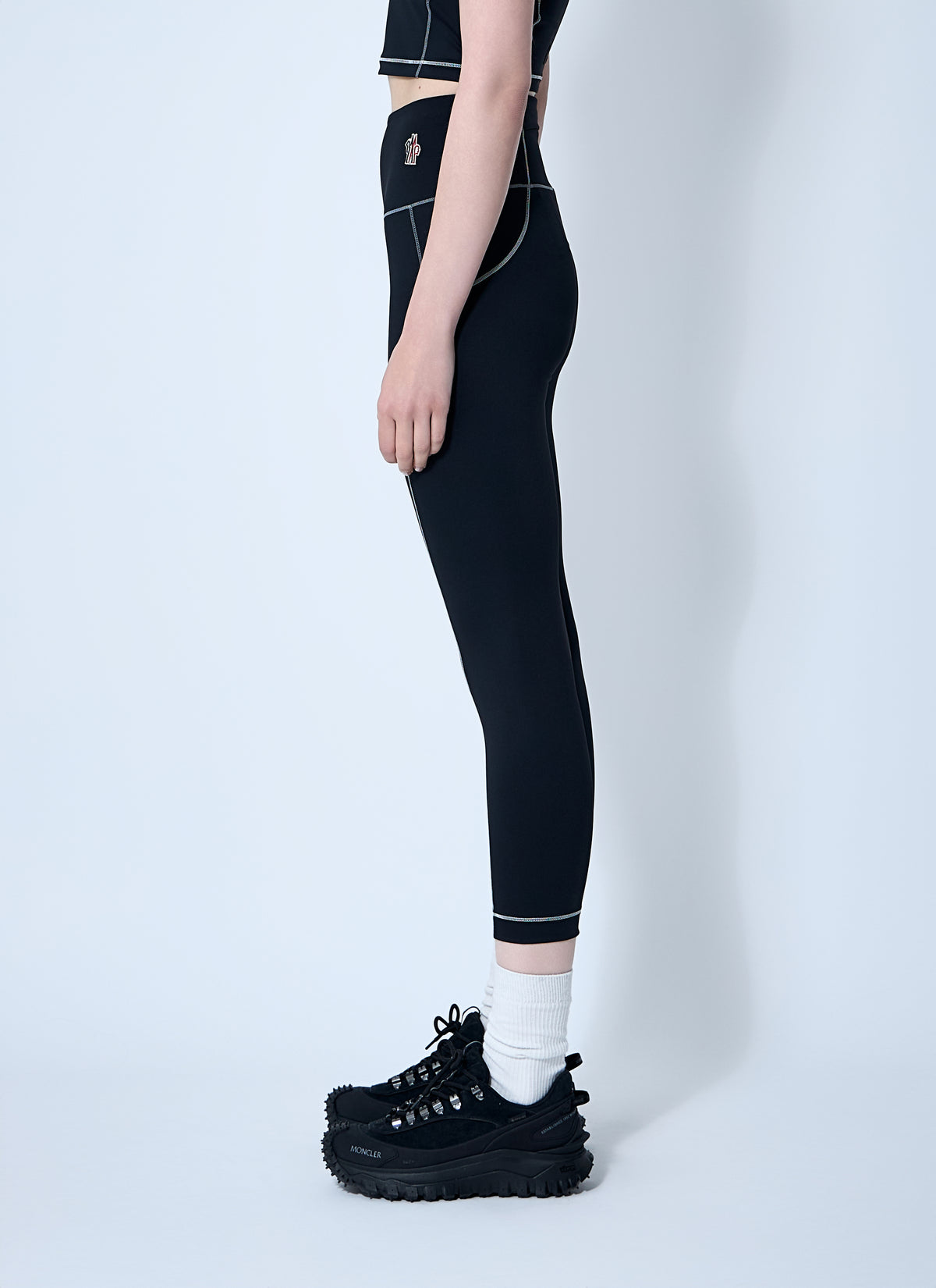 Moncler Grenoble Moncler Grenoble Women Logo Patch Leggings