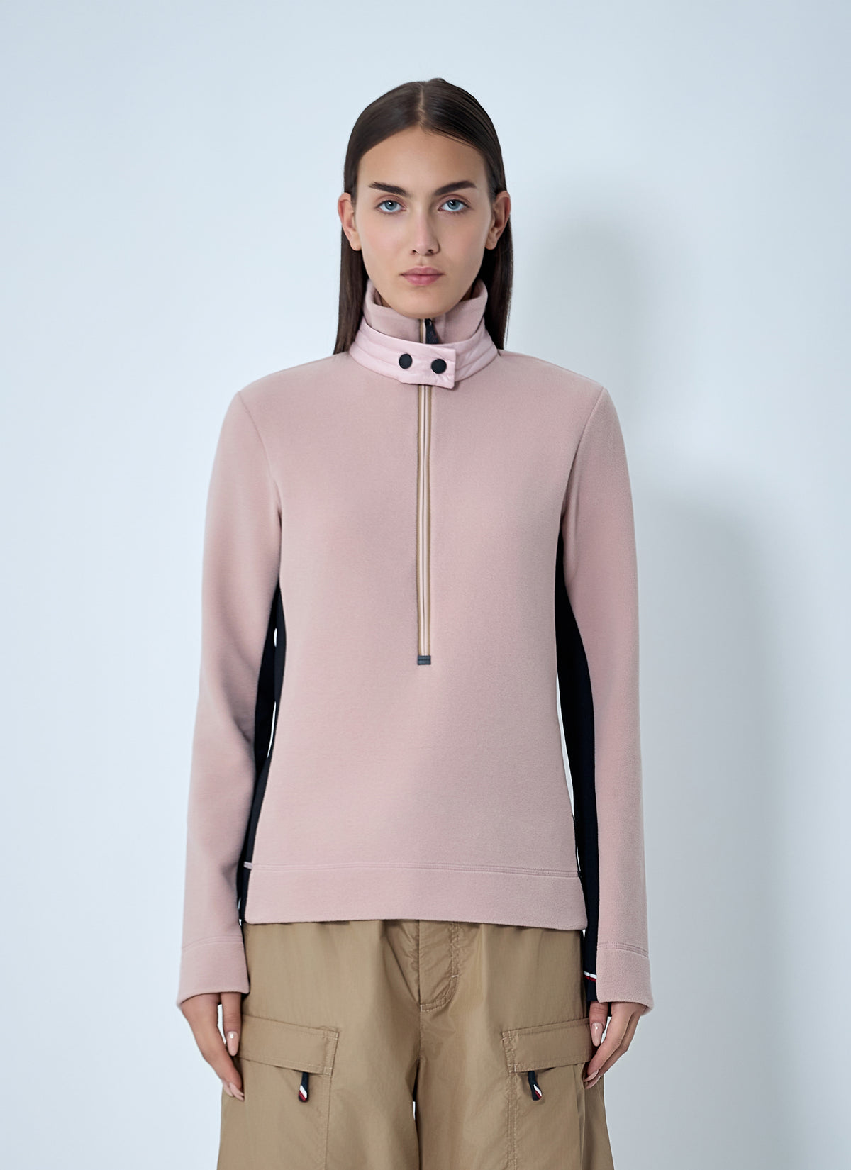 Moncler Grenoble Moncler Grenoble Women Contrast Panel Sweatshirt