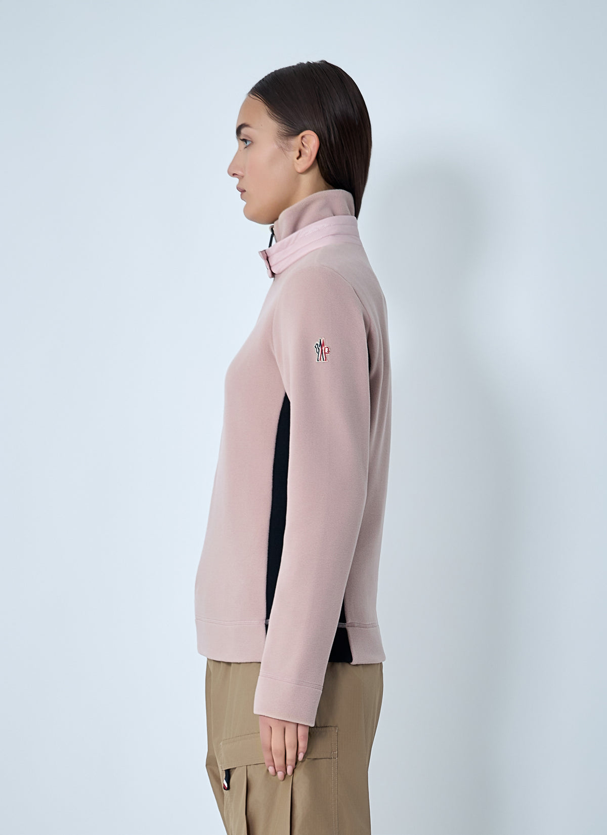 Moncler Grenoble Moncler Grenoble Women Contrast Panel Sweatshirt