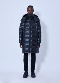 Moncler Grenoble Moncler Grenoble Women Rochelairs Hooded Long Down Jacket
