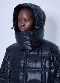 Moncler Grenoble Moncler Grenoble Women Rochelairs Hooded Long Down Jacket