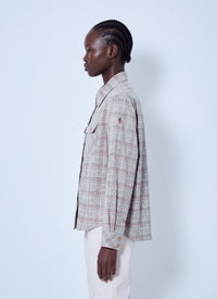 Moncler Grenoble Women Checked Button-Up Shirt