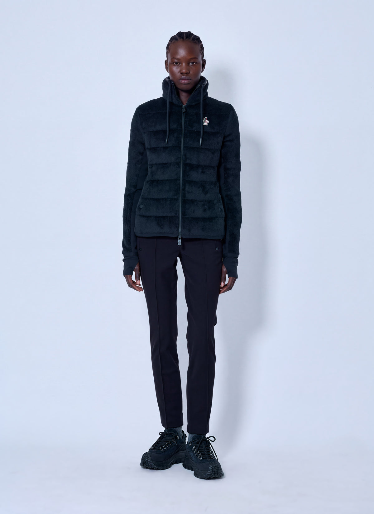 Moncler Grenoble Moncler Grenoble Women Polartec® Padded Zip-Up Sweatshirt