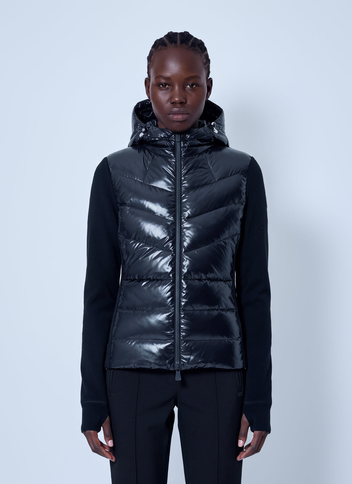 Moncler Grenoble Women Hooded Quilted Down Vest