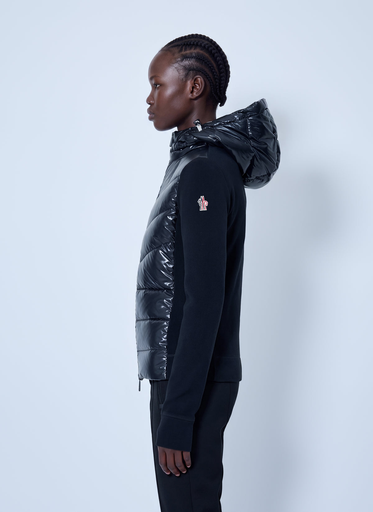 Moncler Grenoble Women Hooded Quilted Down Vest