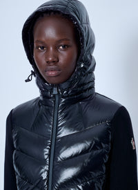 Moncler Grenoble Women Hooded Quilted Down Vest