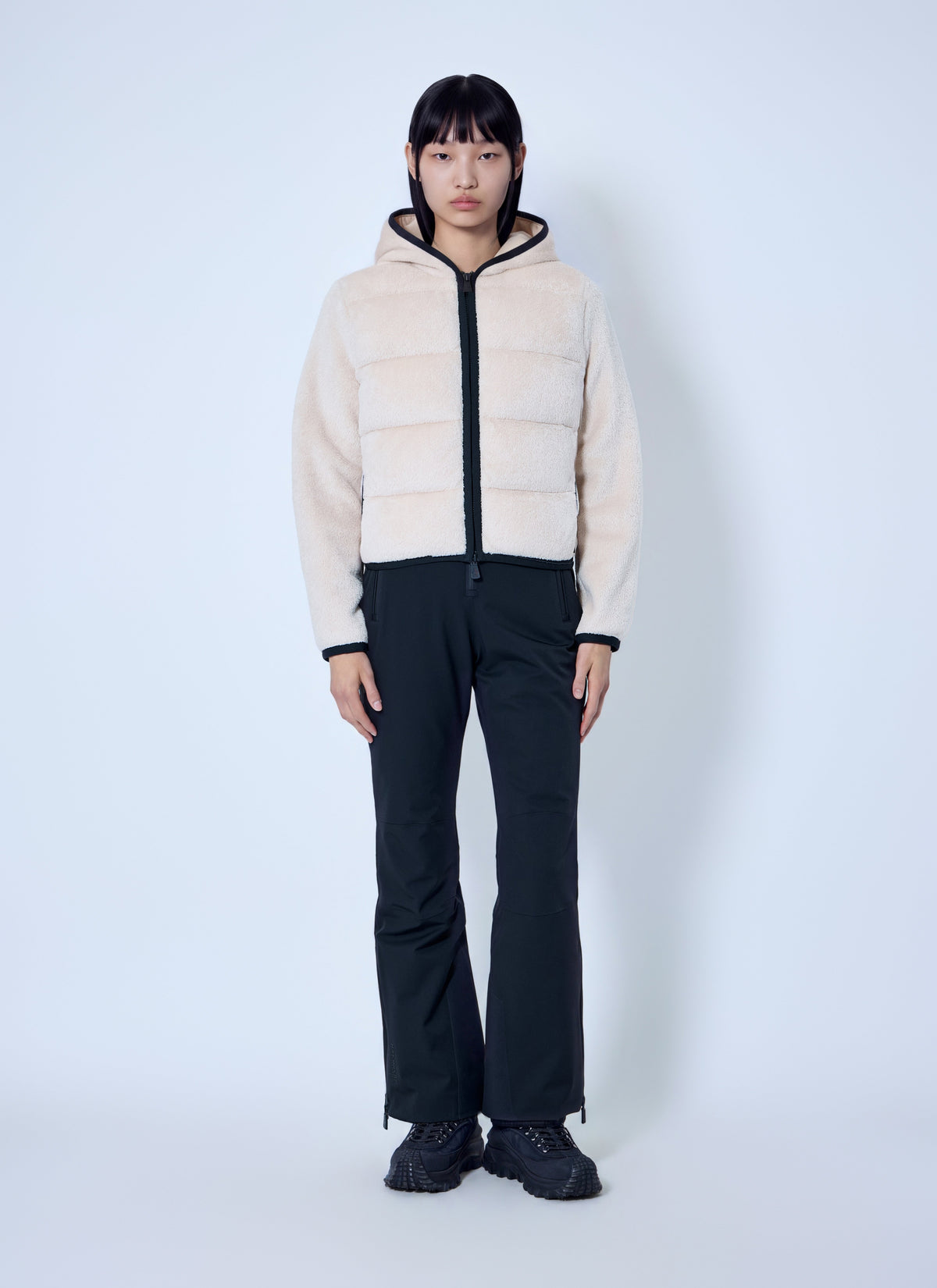 Moncler Grenoble Women Polartec® Padded Zip-Up Hoodie