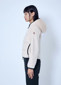 Moncler Grenoble Women Polartec® Padded Zip-Up Hoodie