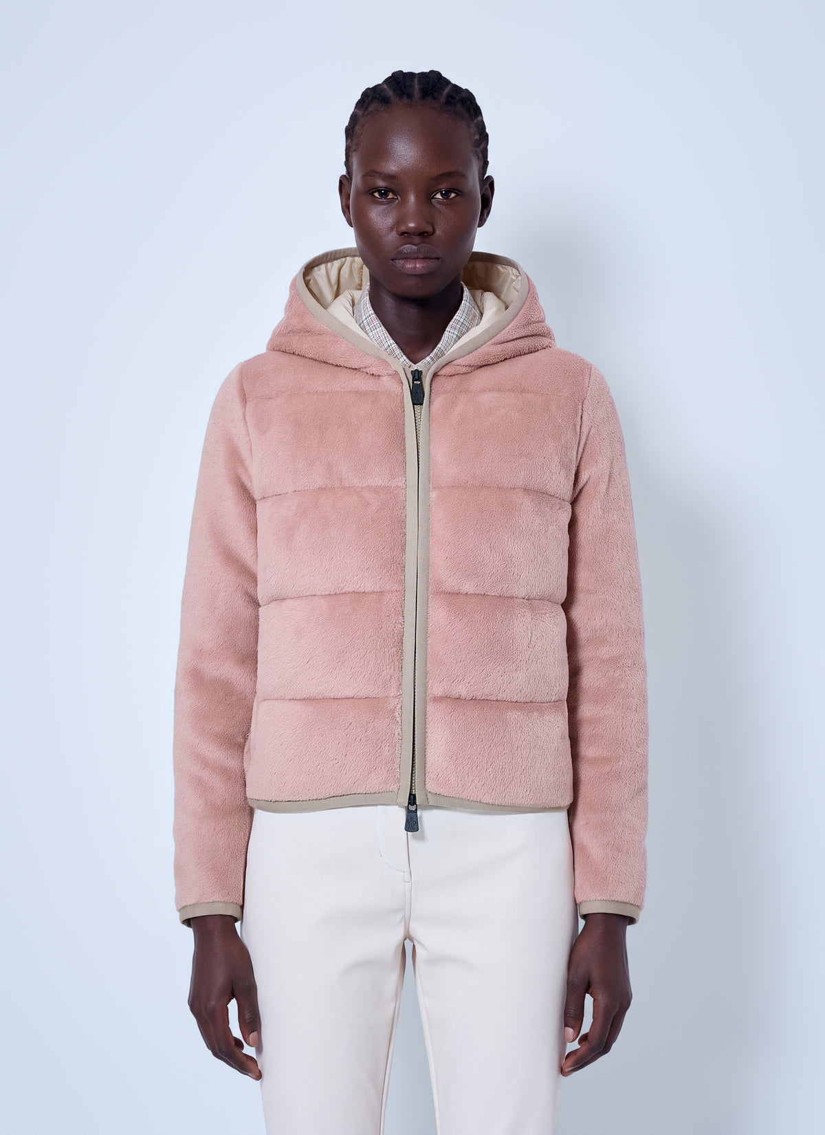 Moncler Grenoble Women Polartec® Padded Zip-Up Hoodie