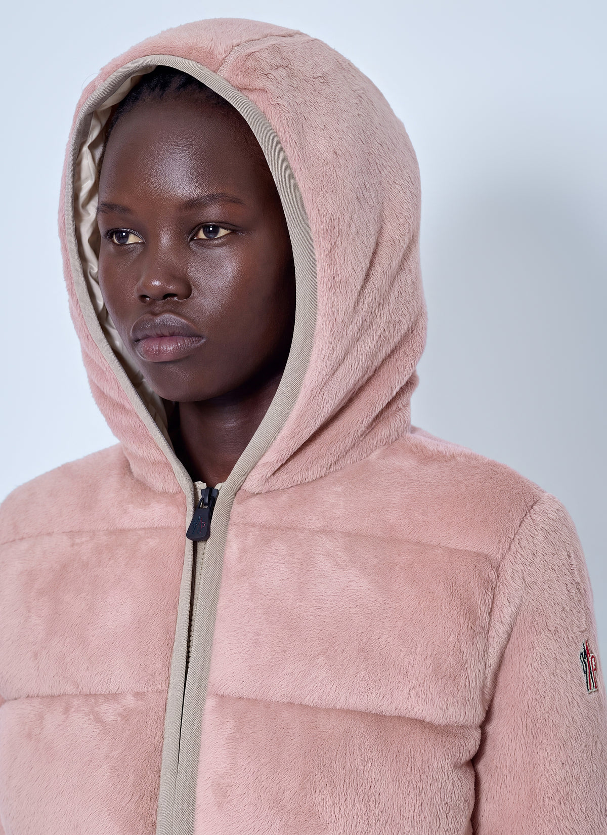 Moncler Grenoble Women Polartec® Padded Zip-Up Hoodie