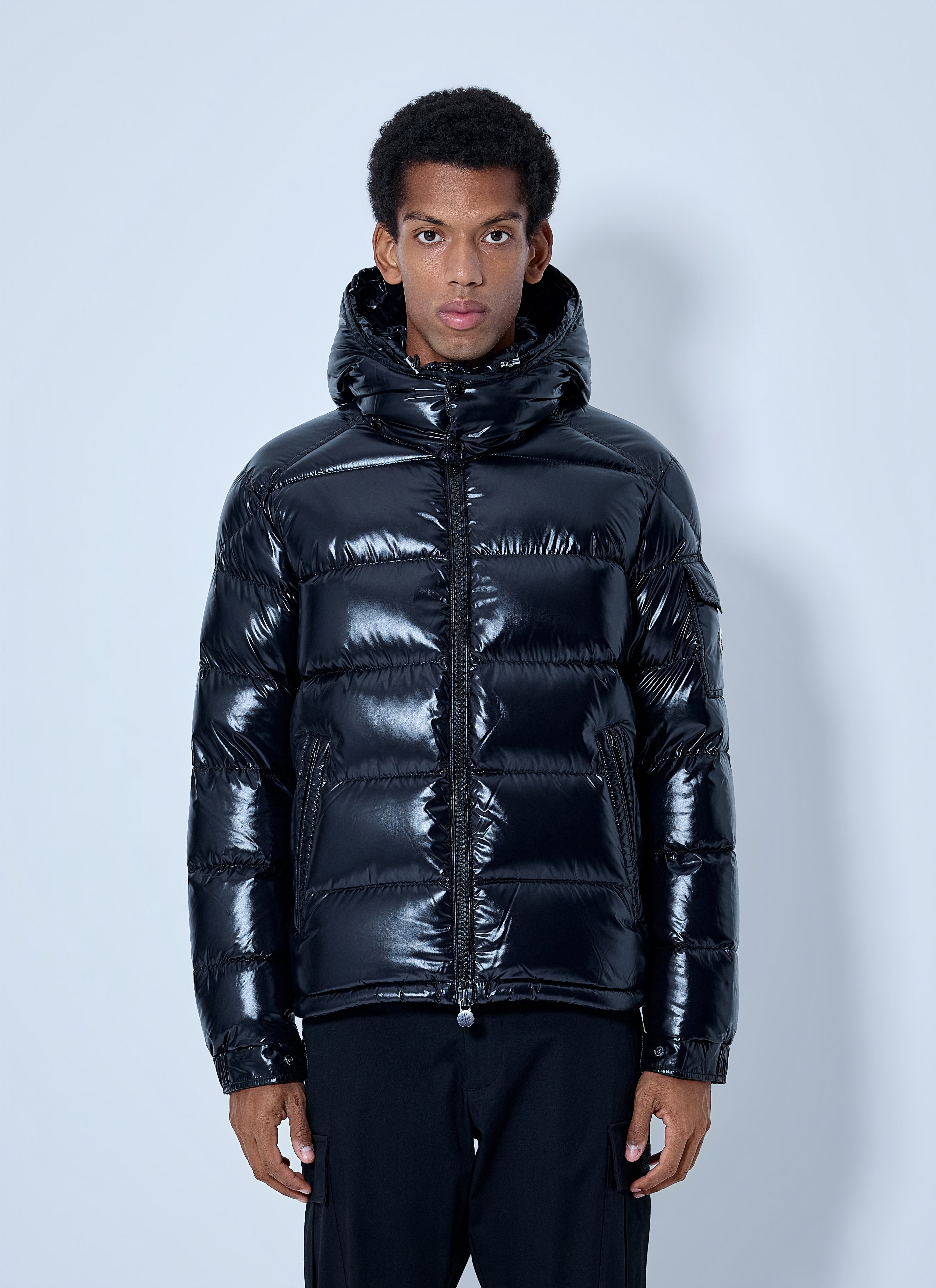 Moncler Men Maya Hooded Short Down Jacket – Bluefly