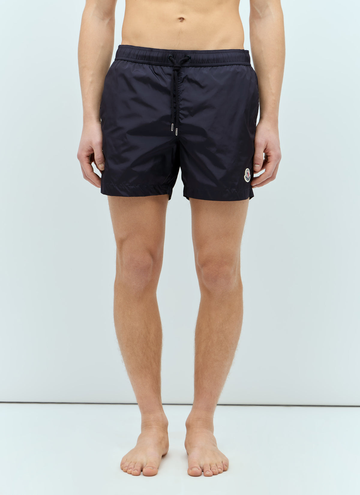Moncler Moncler Men Logo Patch Swim Shorts