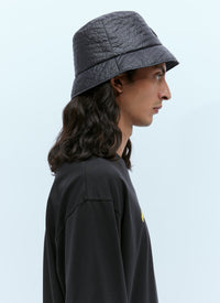 Moncler Moncler Men Logo Patch Bucket Hat