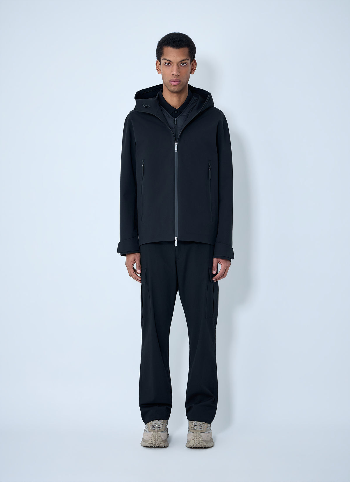 Moncler Moncler Men Marana 3-In-1 Hooded Short Down Jacket
