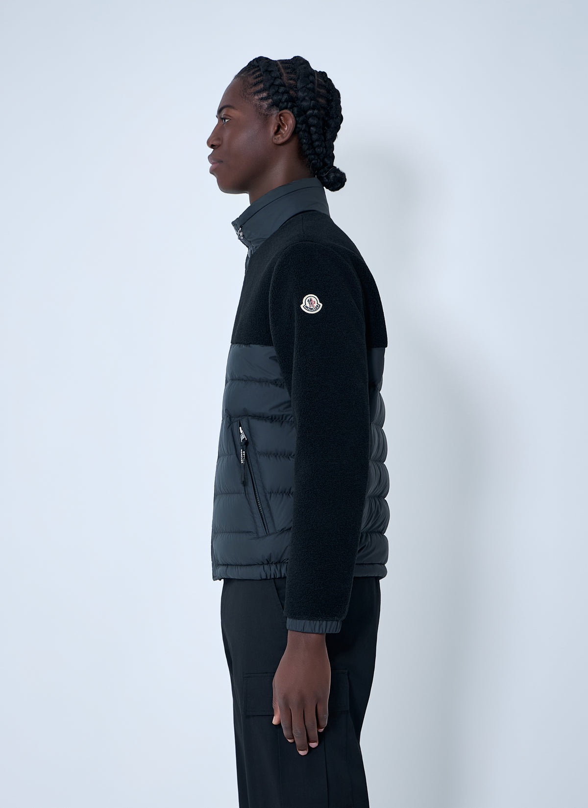 Moncler Men Mistral Teddy Short Jacket