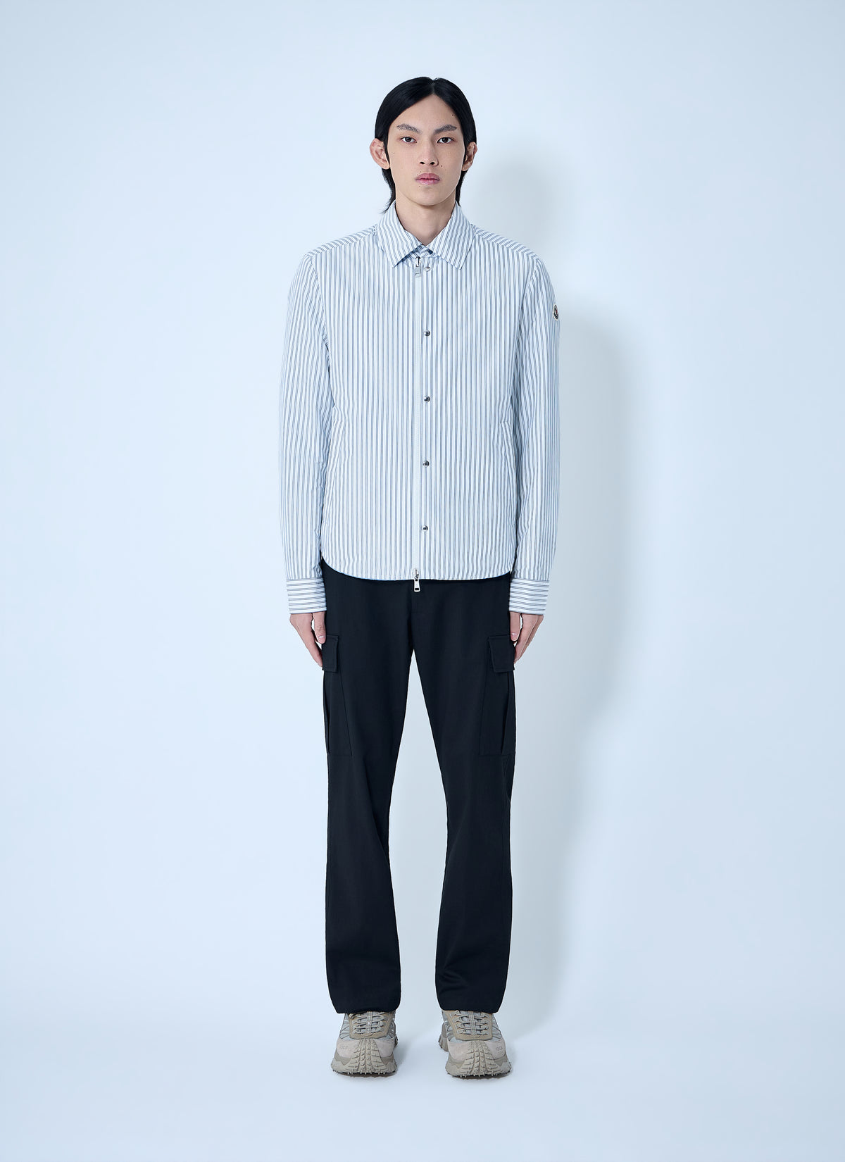Moncler Men Reversible Crescent Shirt Jacket