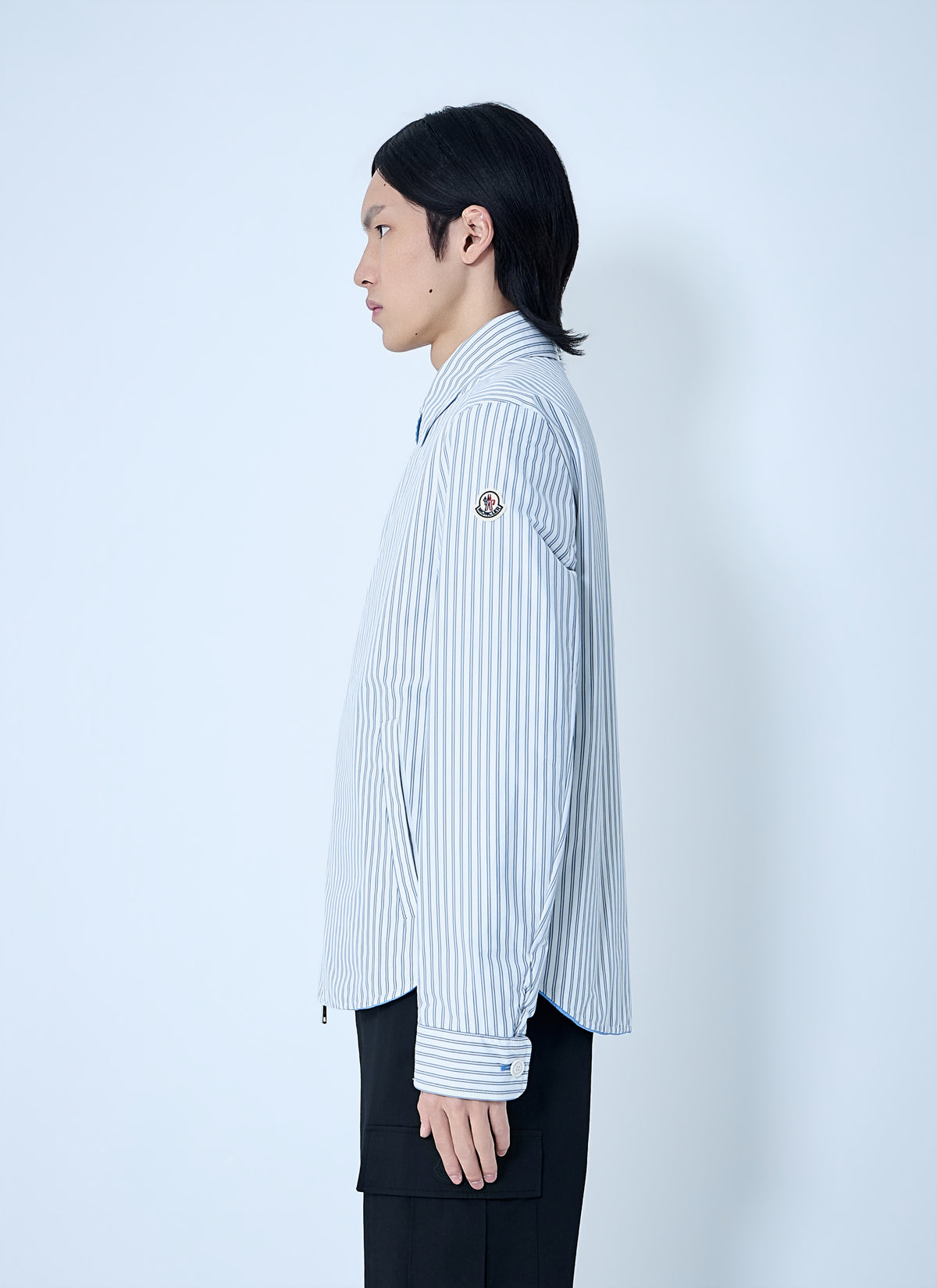 Moncler Men Reversible Crescent Shirt Jacket